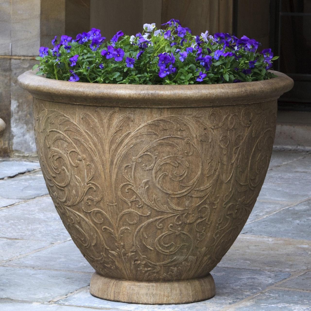 Outdoor plant pots large